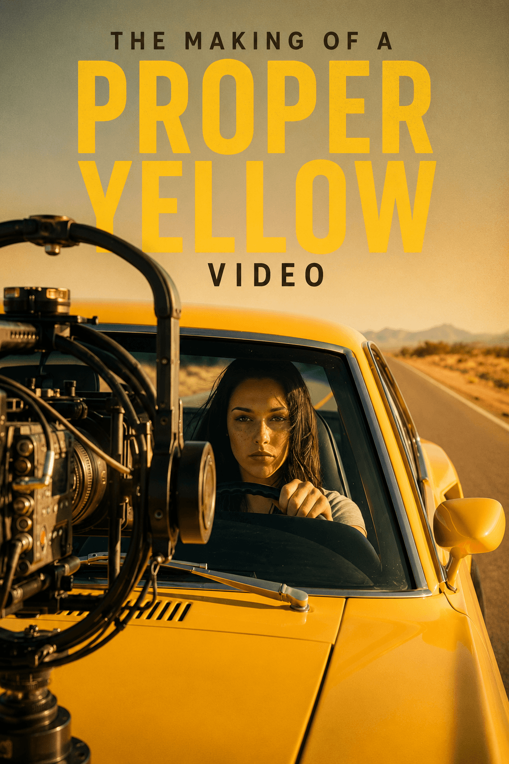 The Making of a Proper Yellow Video poster