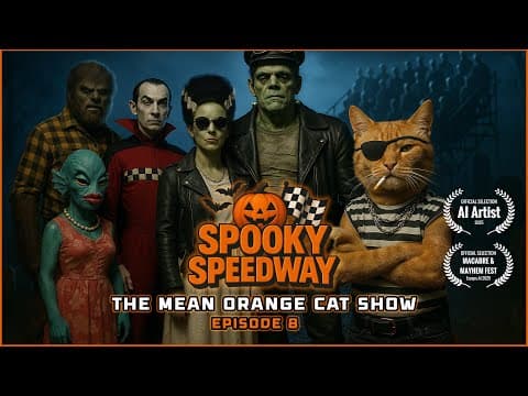 Spooky Speedway Showdown poster